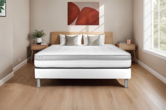 VITAL RELAX Matratze 200x200 cm, Rückstellschaum, Härtegrad 4, Höhe 18 cm, 3 Komfortzonen