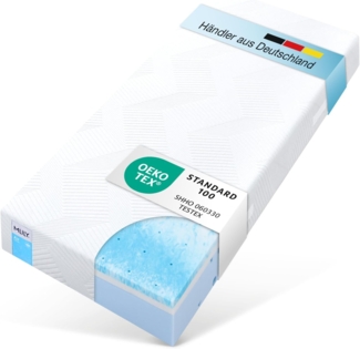 Bestschlaf Visko-Gelschaum-Matratze Mlily »Air«, 18cm dick, 140x200 cm