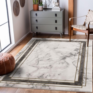 Carpet City Teppich Noa 9266, rechteckig, Höhe: 11 mm, Kurzflor, Modern, Weicher For, Pflegeleicht