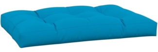 vidaXL Palettenkissen Blau 120x80x12 cm Stoff 360517