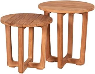 Beistelltisch 2er Set Weston Teak