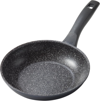 STONELINE Bratpfanne, Aluminium (1-tlg), mit echten Steinpartikeln, induktionsgeeignet, Made in Germany
