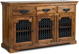 DKD Home Decor Sideboard, Metall, Braun, Standard