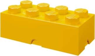 Lego 'Storage Brick 8' Aufbewahrungsbox gelb