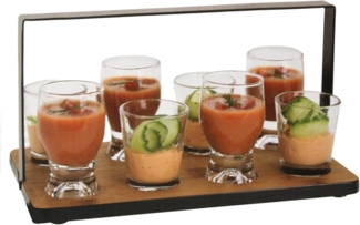 Schnapsgläser-Set, 8er-Set, verschiedene Formen