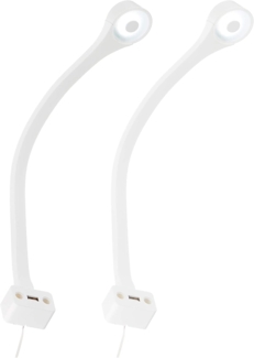 FORTE LED Beleuchtung, kaltweiß, Kunststoff, 1,9 x 1,6 x 1,3 cm