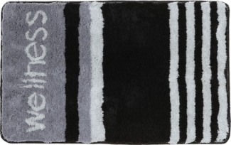 Erwin Müller Badematte Badematte "Wellness", Höhe 27 mm, eckig, Streifen