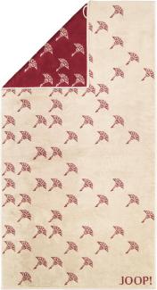 JOOP! Duschtuch - Select Cornflower, Walkfrottier, Baumwolle Rot 80x150cm