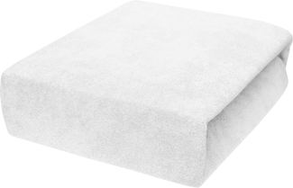 Best for You Spannbettlaken Frottee-Spannbettlaken aus Baumwollmix – Komfort & Passform, Frotte, Gummizug: Rundum