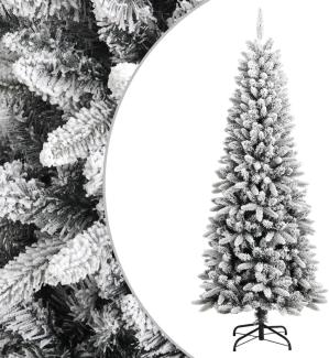 vidaXL Künstlicher Weihnachtsbaum Beschneit 180 cm PVC&PE 345190