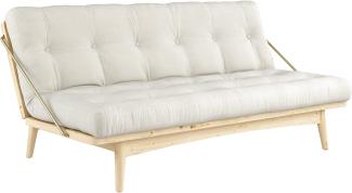 Karup Design Schlafsofa FOLK Gestell Natur, Matratze Natural