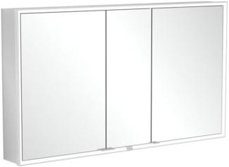 Villeroy & Boch My View Now, Spiegelschrank für Wandeinbau mit Beleuchtung, 1300x750x167,5 mm, mit Sensordimmer, 3 Türen, A45613 - A4561300