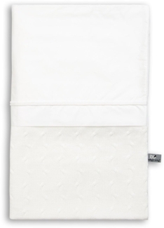Baby's Only Bettbezug 100x135 cm Cable weiß Cable Jungs,Mädchen 100x135 cm Weiß
