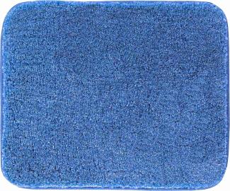 GRUND MELANGE Badematte 50x60 cm Blau