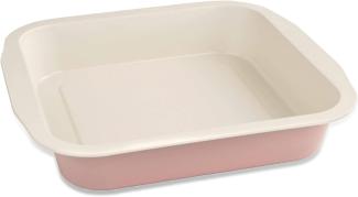 Browniebackform Brownieform Backform 26x27cm Retro Design Rosa Dr. Oetker 4657