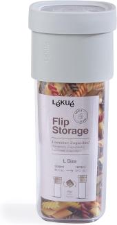 Lekue Flip Storage Lichtgrün Vorratsdose 1,6 l