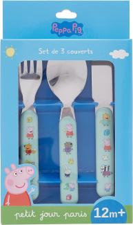 3-teiliges Besteck Peppa Pig