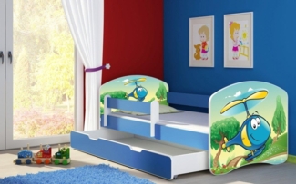 Kinderbett Dream mit verschiedenen Motiven 180x80 Heli