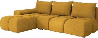 Ecksofa Bukirt (Farbe: Velo 626, Seite: Links)
