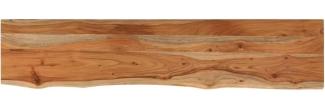 vidaXL Tischplatte 160x30x2,5cm Rechteckig Massivholz Akazie Baumkante 370244