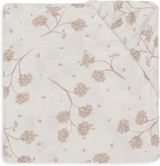 Jollein Spannbettlaken Jersey 60 x 120cm - Leafy D