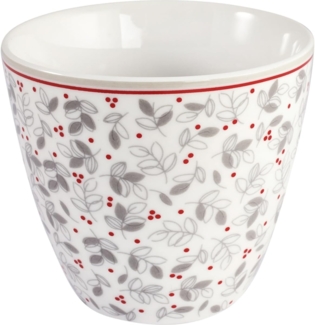 Greengate Latte Cup Adley White STWLATADL0106