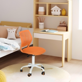 FurnitureR Kinderstuhl Schreibtisch Höhenverstellbar, bunter ergonomischer Jugendstuhl mit Rückenlehne und Armlehnen, Kinderstuhl mit 5 Rädern, für Kinder 3-10 Jahre alt, maximale Belastung 100 kg