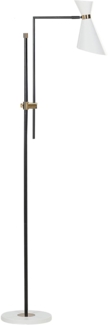 Stehlampe MELAWI Metall Weiß