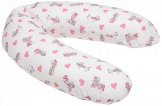 Stillkissen ED & EDDA 170 cm | Edda Herzen rosa