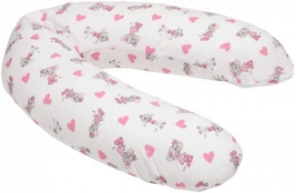 Stillkissen ED & EDDA 170 cm | Edda Herzen rosa