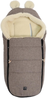 Kaiser Fußsack Hoody Maus Wool, Babyschalenfußsack