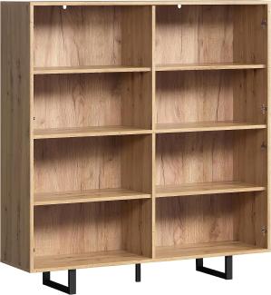 trendteam Highboard Sideboard Kommode Schrank Anrichte Sentra 124 x 136 x 40 cm