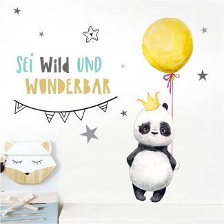 Little Deco 'Sei Wild' Wandtattoo ker DL213-09