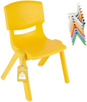 Bieco Kinderstuhl gelb