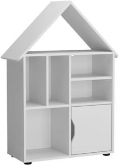 Kinderregal Estell Weiß 71 x 112.2 cm Vicco