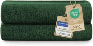 Blumtal Handtücher Premium Frottier Handtücher Set 2 teilig 100% Baumwolle, Frottee (2X (50x100 cm), 2-St), Oeko-TEX zertifiziert - Ultra saugstarkes Frottier Handtücher