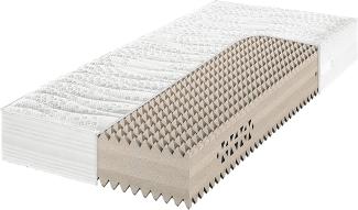 Kaltschaummatratze 27 cm - Ultra HQR©-Schaumkern - Frankenstolz PYRAMEDUS KS 80x200 cm-H2=medium
