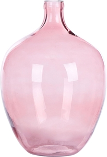 Blumenvase ROTI Glas 39 cm Rosa