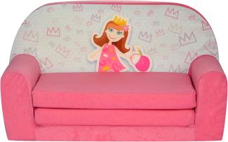 FORTISLINE 'Prinzessin' Kindersofa Mini zum Aufklappen