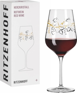 Ritzenhoff 3001012 Rotweinglas #12 HERZKRISTALL V. Rea 2025