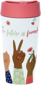 chic. mic ToGo-Becher 420 ml Bioloco Plant Deluxe future is female