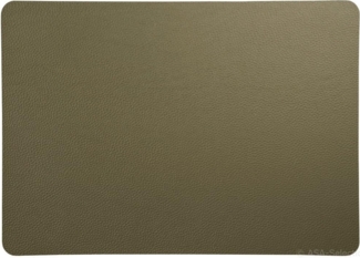 ASA Selection Tischset Rough Olive Leather L 46 cm B 33 cm H 0,2 cm