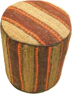 Sonderform,XS / 80 cm Ø Rund & kleiner,Mehrfarbig,Patchwork,Schurwolle,Afghanistan