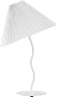 Tischleuchte ALWERO Metall Weiß