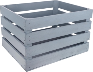 Creative Deco Holzkiste 3x Weinkisten Set Obstkiste Holz (3 Kisten)