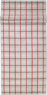 Cawö Handtücher Noblesse Square Karo 1079|Saunatuch 80x200 cm| rot