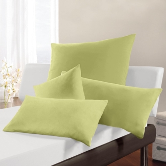 Formesse Bella Donna Jersey Kissenbezug|ca. 40x60 cm| pistazieFormesse Bella Donna Jersey Kissenbezug