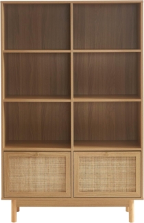 BAÏTA - Bibliothek Helena (100 cm, Eiche und Cannabo)