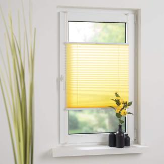 Liedeco Plissee Klemmfix Plissee YOUNG COLOURS, Lichtschutz, ohne Bohren, in Führungsschienen, Klemmfix