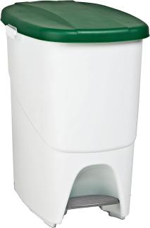 Denox Ecosystem Abfalleimer, 25 l Zentimeter Verde y Blanco